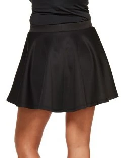 Spirit Halloween Black Skater Skirt 7 Spirit Halloween Black Skater Skirt -MELONHALLOW Sales 01351626 b