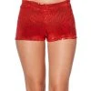 Spirit Halloween Adult Red Sequin Shorts -MELONHALLOW Sales 01351857 a
