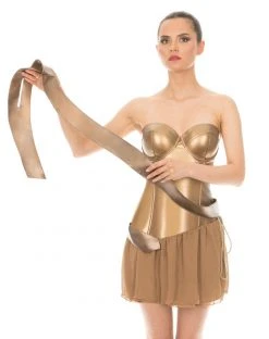 Spirit Halloween Adult Wonder Woman Dress Costume - DC Comics -MELONHALLOW Sales 01354356 c