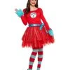 Spirit Halloween Adult Thing Tutu Dress Costume - Dr. Seuss -MELONHALLOW Sales 01354620 a
