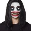 Spirit Halloween Demented Grinning Killer Half Mask 2 Spirit Halloween Demented Grinning Killer Half Mask -MELONHALLOW Sales 01358357 a