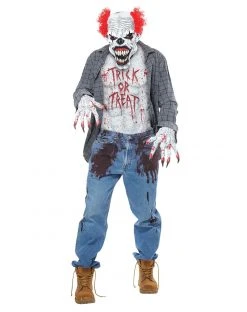 Spirit Halloween Scary Clown Costume Kit