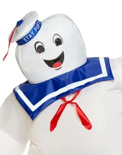 Spirit Halloween Adult Stay Puft Inflatable Costume - Ghostbusters Classic -MELONHALLOW Sales 01364066 c