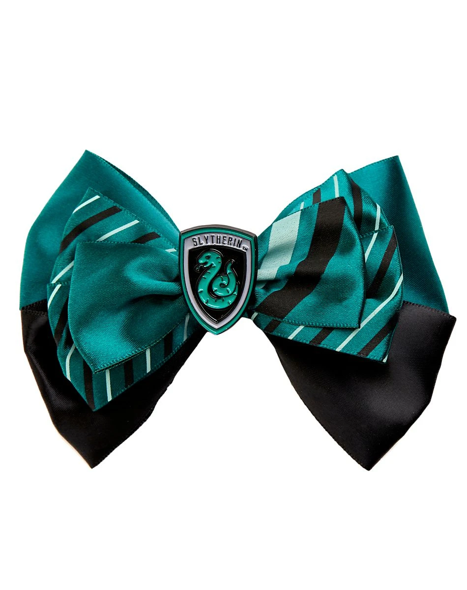 Spirit Halloween Slytherin Hair Bow - Harry Potter 3 Spirit Halloween Slytherin Hair Bow - Harry Potter