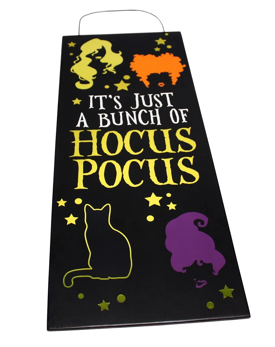 Spirit Halloween Hocus Pocus Sign Decorations - Hocus Pocus 4 Spirit Halloween Hocus Pocus Sign Decorations - Hocus Pocus - Image 2