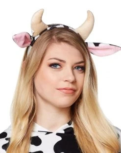 Spirit Halloween Cow Ear Headband 5 Spirit Halloween Cow Ear Headband -MELONHALLOW Sales 01370410 c
