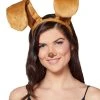 Spirit Halloween Hound Dog Ears Headband -MELONHALLOW Sales 01370436 a