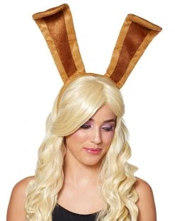 Spirit Halloween Hound Dog Ears Headband -MELONHALLOW Sales 01370436 b