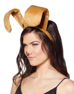 Spirit Halloween Hound Dog Ears Headband -MELONHALLOW Sales 01370436 d