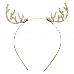 Spirit Halloween Rhinestone Deer Antler Headband