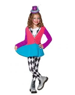 Spirit Halloween Kid's Mad Hatter Jacket