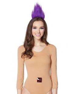 Spirit Halloween Purple Troll Costume Kit - Dreamworks