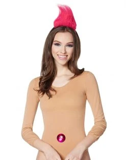 Spirit Halloween Pink Troll Costume Kit - Dreamworks