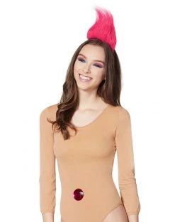 Spirit Halloween Pink Troll Costume Kit - Dreamworks -MELONHALLOW Sales 01379817 b