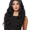 Spirit Halloween Black Fashion Wig 1 Spirit Halloween Black Fashion Wig -MELONHALLOW Sales 01385459 a