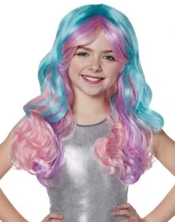 Spirit Halloween Kids Fantasy Curly Wig