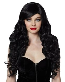 Spirit Halloween Black Curls Wig - The Signature Collection