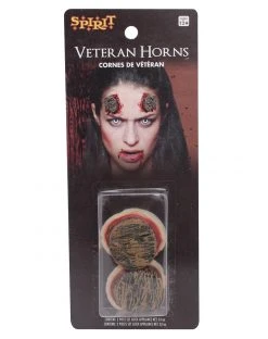 Spirit Halloween Veteran Horns Appliance -MELONHALLOW Sales 01386333 c