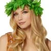 Spirit Halloween Hippie Leaf Headband -MELONHALLOW Sales 01388412 a