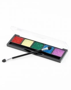 Spirit Halloween Rainbow Glitter Palette - 5 Count 7 Spirit Halloween Rainbow Glitter Palette - 5 Count -MELONHALLOW Sales 01389030 c