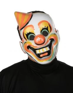 Spirit Halloween Vintage Clown Half Mask