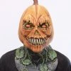 Spirit Halloween Possessed Pumpkin Full Mask -MELONHALLOW Sales 01390087 a