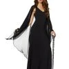 Spirit Halloween Reaper Cape Dress -MELONHALLOW Sales 01393370 a