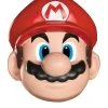 Spirit Halloween Mario Half Mask - Super Mario Bros. -MELONHALLOW Sales 01393826 a