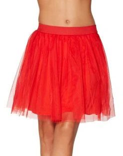 Spirit Halloween Red Tulle Skirt 8 Spirit Halloween Red Tulle Skirt -MELONHALLOW Sales 01394840 a