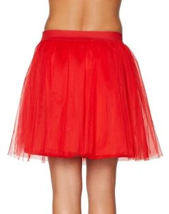 Spirit Halloween Red Tulle Skirt 9 Spirit Halloween Red Tulle Skirt -MELONHALLOW Sales 01394840 b
