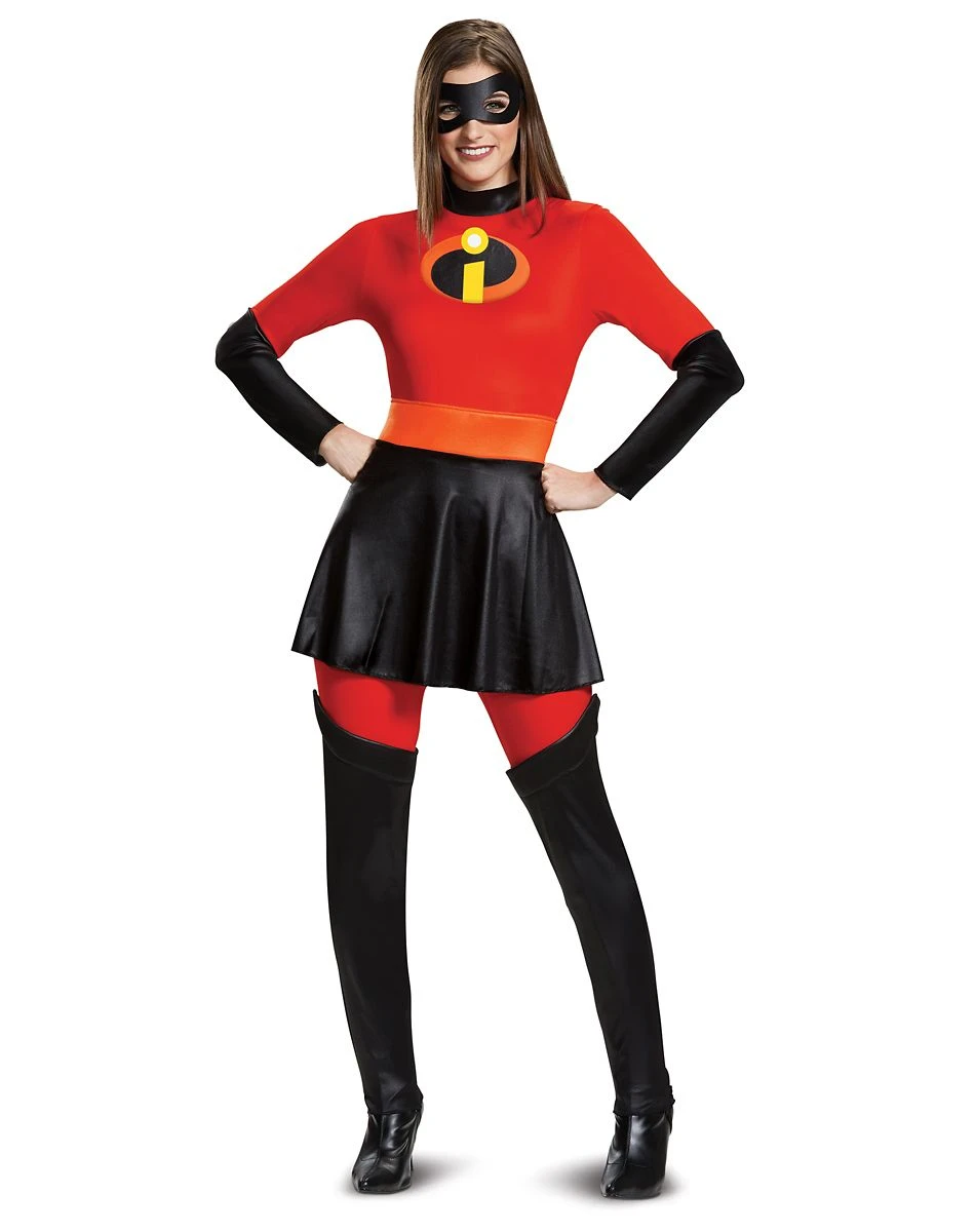 Spirit Halloween Adult Mrs. Incredible Costume - The Incredibles 2 3 Spirit Halloween Adult Mrs. Incredible Costume - The Incredibles 2