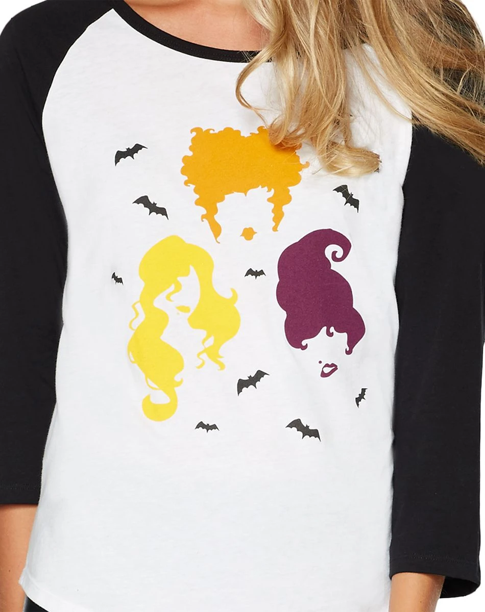 Spirit Halloween Sanderson Sisters Hairstyles Long Sleeve T Shirt – Hocus Pocus 5 Spirit Halloween Sanderson Sisters Hairstyles Long Sleeve T Shirt – Hocus Pocus - Image 3