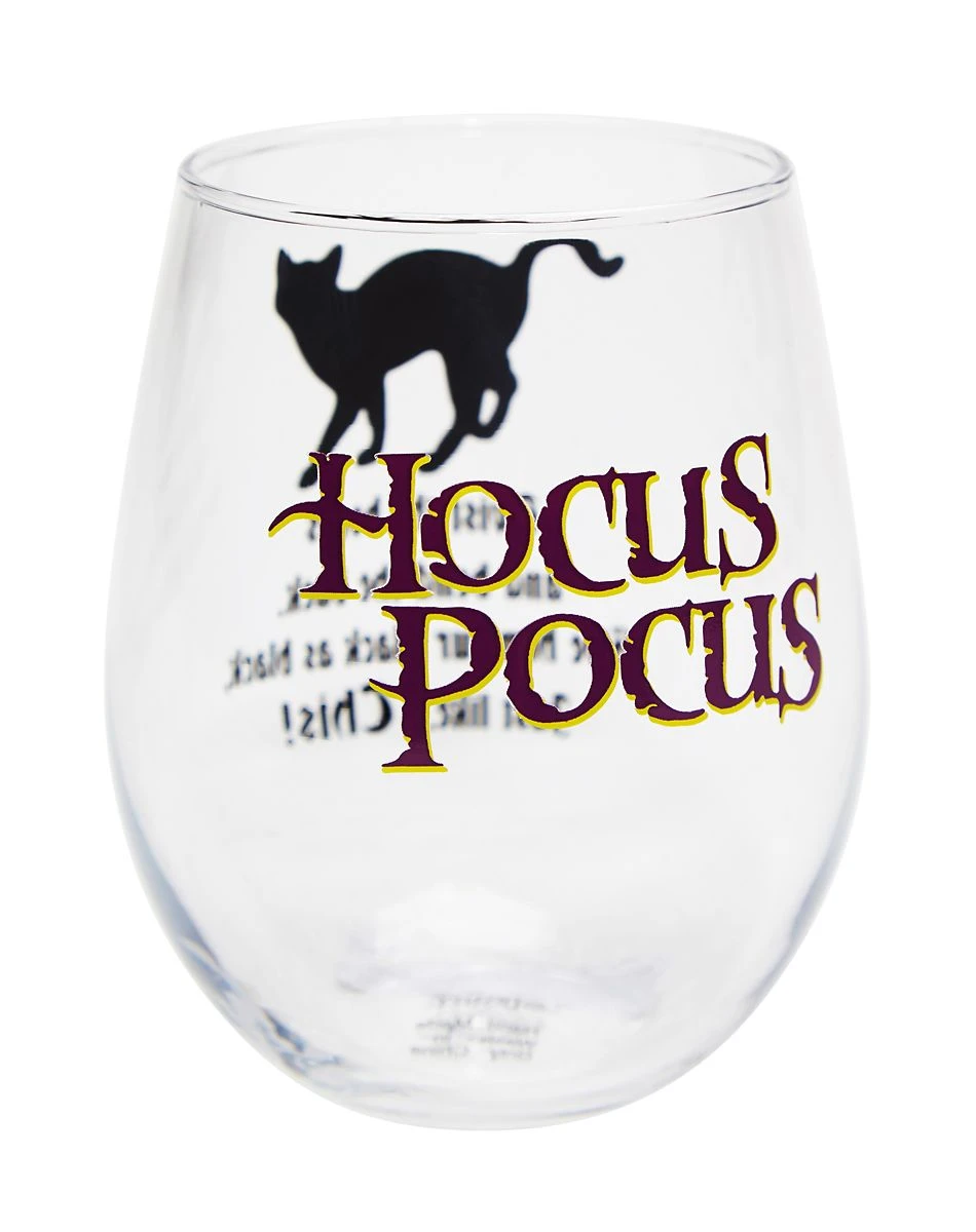 Spirit Halloween Binx Spell Stemless Glass 22 oz. - Hocus Pocus 3 Spirit Halloween Binx Spell Stemless Glass 22 oz. - Hocus Pocus