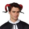 Spirit Halloween Red and Black Devil Horns 2 Spirit Halloween Red and Black Devil Horns -MELONHALLOW Sales 01404417 a
