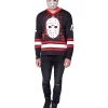 Spirit Halloween Jason Voorhees Hockey Jersey - Friday the 13th -MELONHALLOW Sales 01405588 a