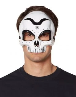 Spirit Halloween Witch Doctor Skeleton Half Mask