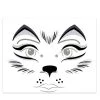 Spirit Halloween Kids Wolf Face Decal