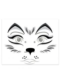 Spirit Halloween Kids Wolf Face Decal