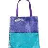 Spirit Halloween Mermaid Reversible Sequin Tote Bag