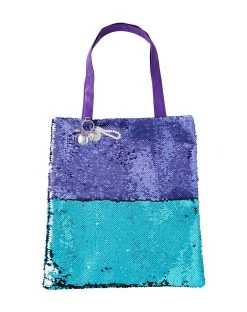 Spirit Halloween Mermaid Reversible Sequin Tote Bag