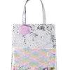 Spirit Halloween Unicorn Reversible Sequin Tote Bag 2 Spirit Halloween Unicorn Reversible Sequin Tote Bag -MELONHALLOW Sales 01410992 a