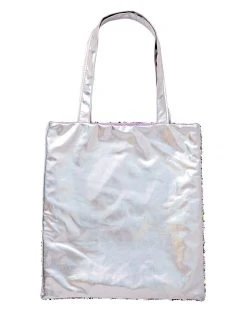 Spirit Halloween Unicorn Reversible Sequin Tote Bag -MELONHALLOW Sales 01410992 e