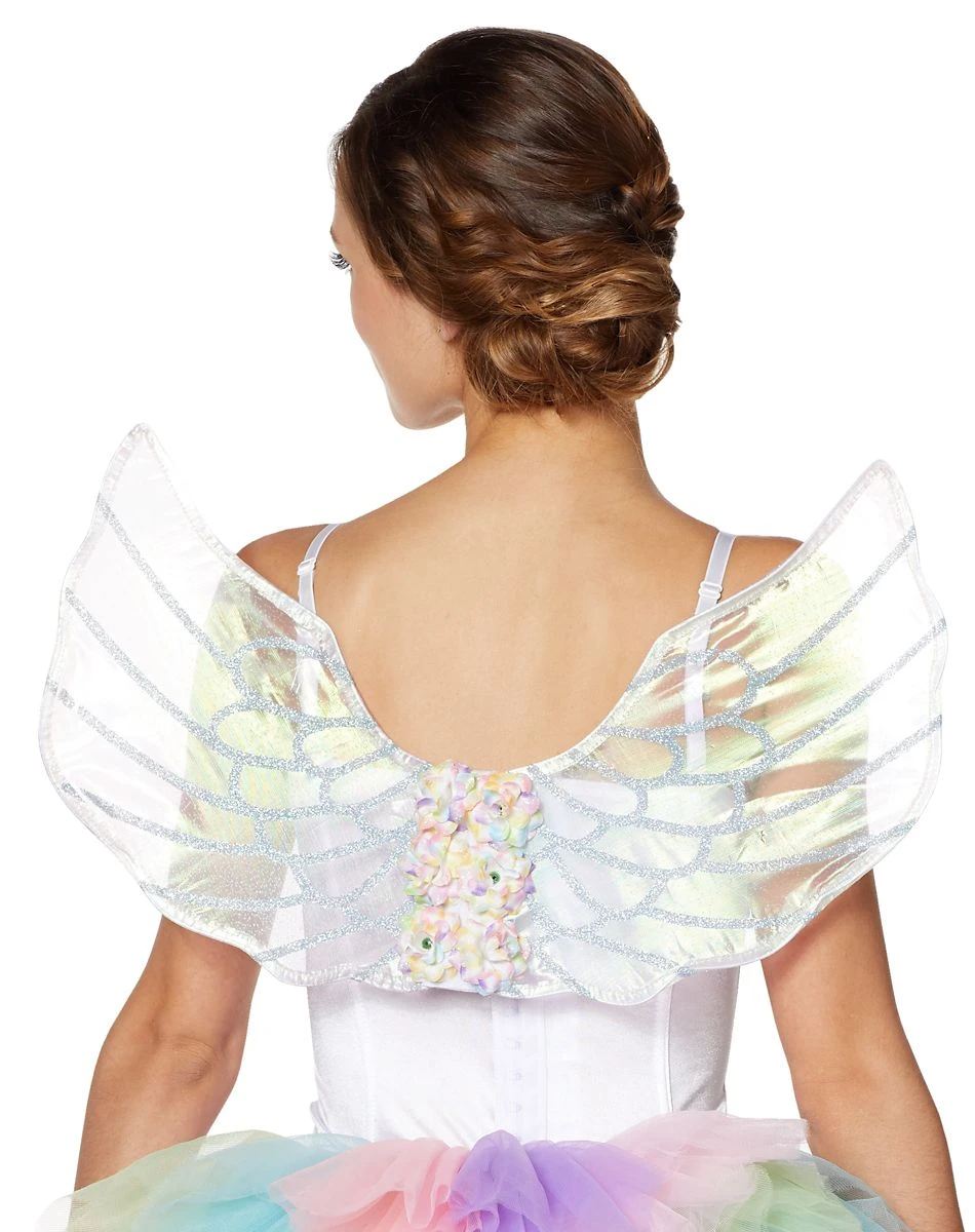 Spirit Halloween White Unicorn Wings 3 Spirit Halloween White Unicorn Wings