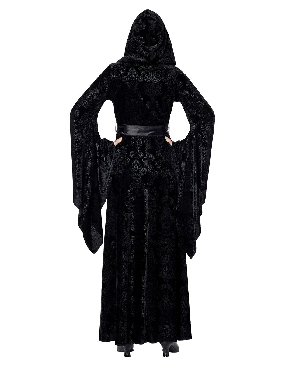 Spirit Halloween Velvet Hooded Robe 4 Spirit Halloween Velvet Hooded Robe - Image 2