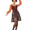 Spirit Halloween Adult Mary Sanderson Dress - Hocus Pocus -MELONHALLOW Sales 01415728 a