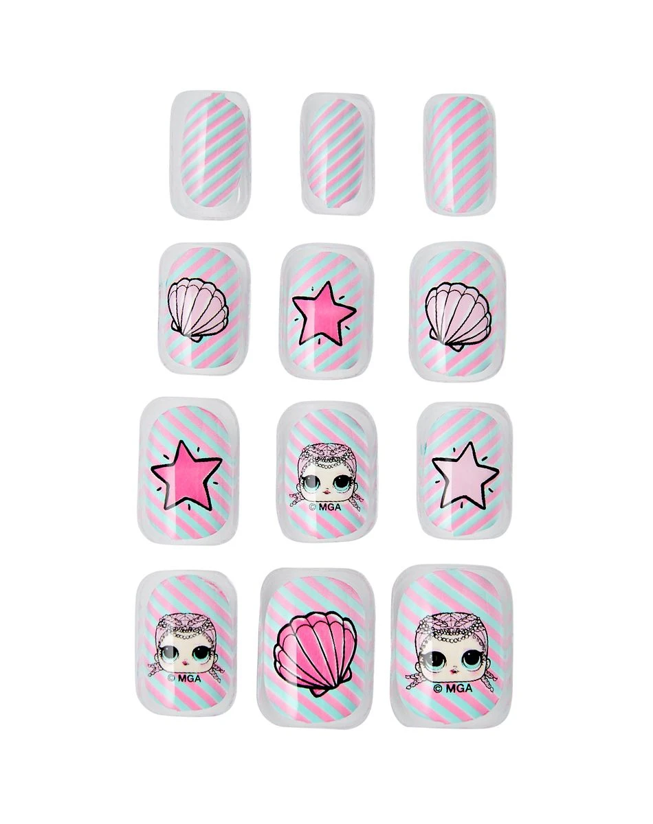 Spirit Halloween Kids Press On Nails 4 Pack - LOL Surprise Doll 5 Spirit Halloween Kids Press On Nails 4 Pack - LOL Surprise Doll - Image 3