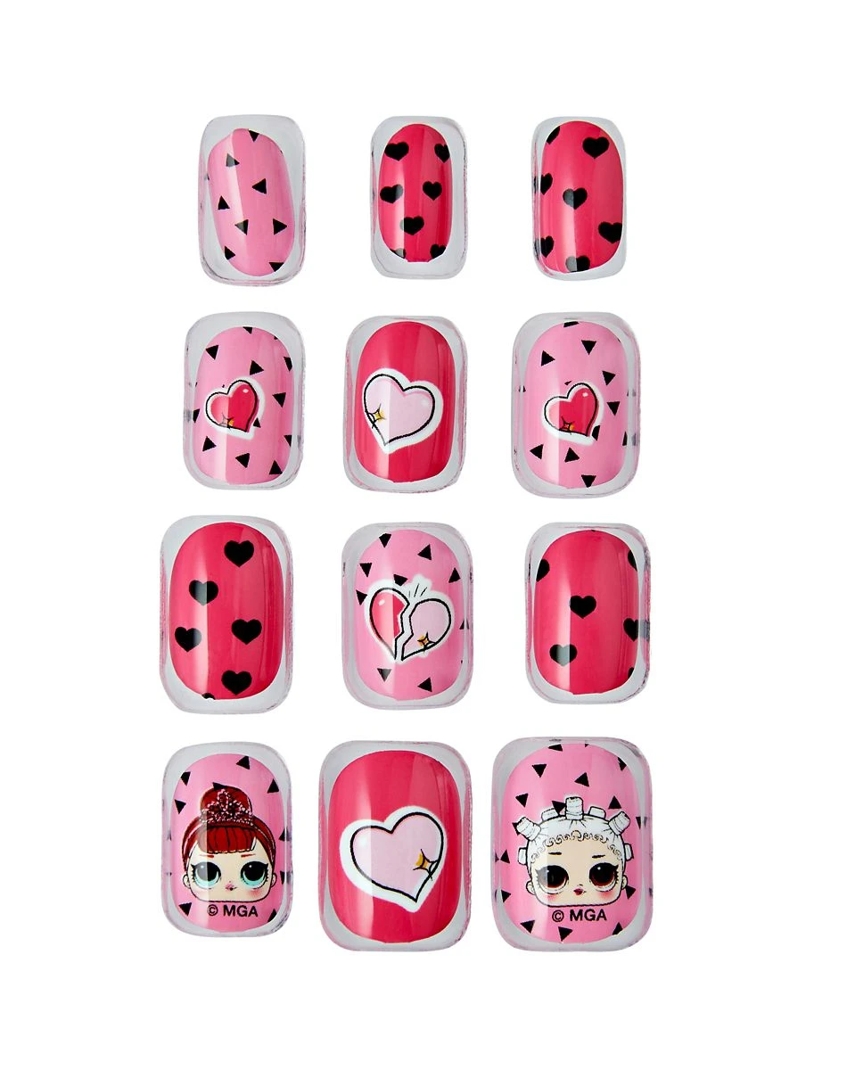 Spirit Halloween Kids Press On Nails 4 Pack - LOL Surprise Doll 6 Spirit Halloween Kids Press On Nails 4 Pack - LOL Surprise Doll - Image 4