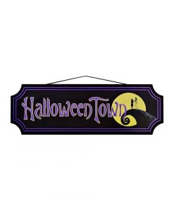 Spirit Halloween Halloween Town Sign - The Nightmare Before Christmas