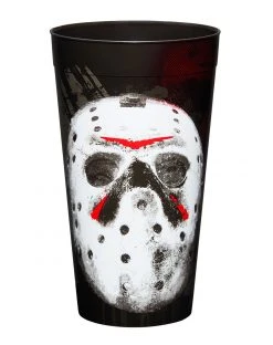 Spirit Halloween Jason Mask Plastic Cup - Friday the 13th