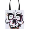 Spirit Halloween Skull Candy Window Tote Bag 1 Spirit Halloween Skull Candy Window Tote Bag -MELONHALLOW Sales 01427608 a